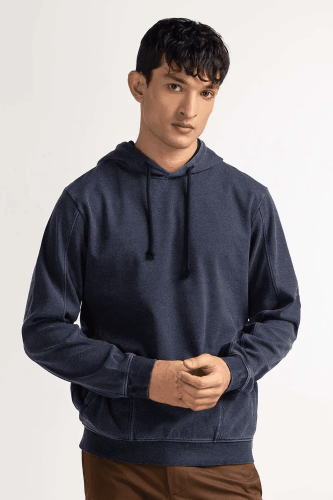 Blue Pullover Hoodie